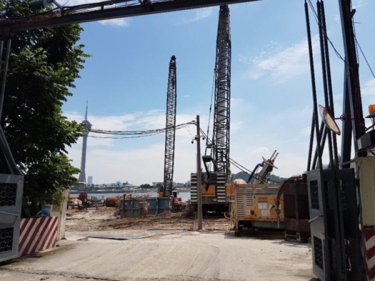 Increased Macau construction activity possibly linked to new gaming license