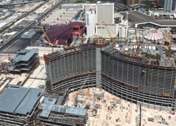 Construction work on Genting’s Resorts World Las Vegas reaches 39th floor