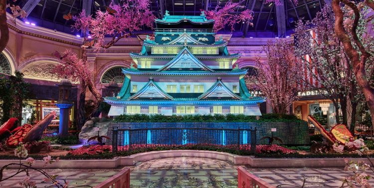 MGM pays tribute to Japan with new Las Vegas garden display at Bellagio