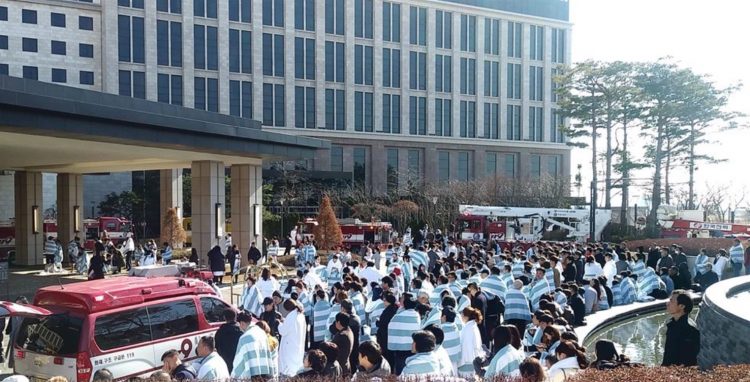282 evacuated as hotel fire breaks out at Korea’s Paradise City