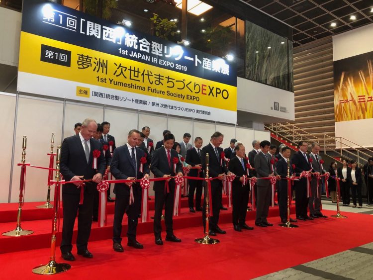 Big audience on show in Osaka for 1st Japan IR Expo 2019