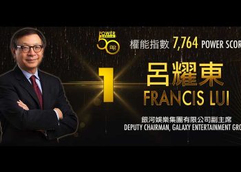 Francis Lui tops 2019 Asian Gaming Power 50!