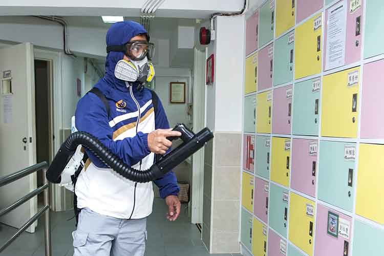 Galaxy provides sanitization services to local Macau organizations