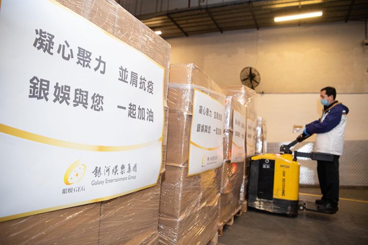 Galaxy takes COVID-19 contribution past MOP$200 million with latest MOP$75 Million donation to mainland China efforts