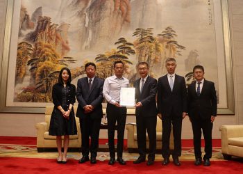 Macau Liaison Office thanks Suncity Group for COVID-19 efforts