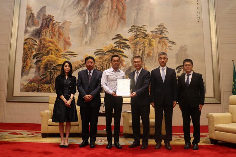 Macau Liaison Office thanks Suncity Group for COVID-19 efforts