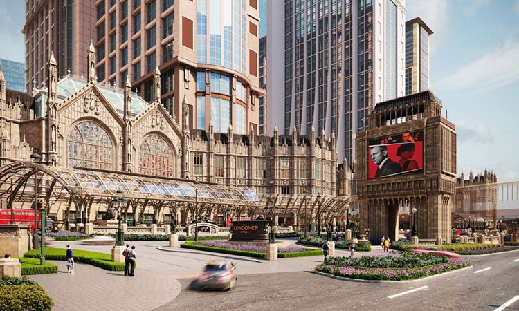 Internal work on The Londoner Macao on track for 2020 finish but external facelift facing delays on COVID-19 setbacks