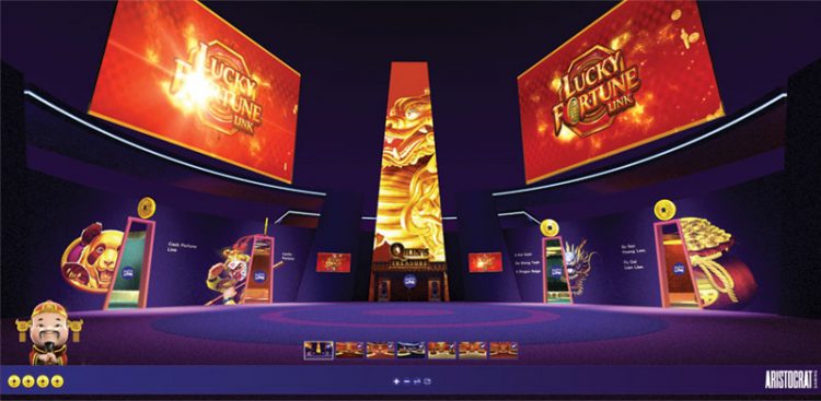 First-class showcase in the virtual space