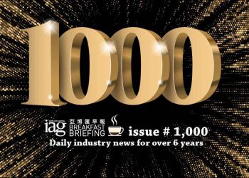 IAG Breakfast Briefing – 1,000 issues and going strong after more than six years of daily news