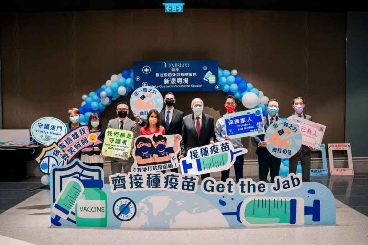 Melco Resorts says 2,400 staff vaccinated during recent “Get the Jab” campaign