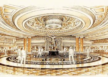 Caesars Entertainment to renovate main entrance, gaming areas at Caesars Palace