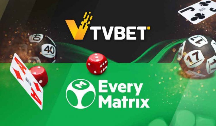 TVBET forms partnership with B2B gaming supplier EveryMatrix