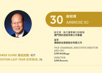 2021 Asian Gaming Power 50: Number 30 – Ambrose So