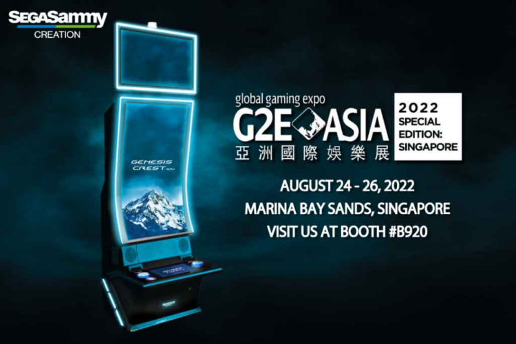 Sega Sammy Creation to unveil Genesis Crest 43J cabinet at G2E Asia Special Edition: Singapore