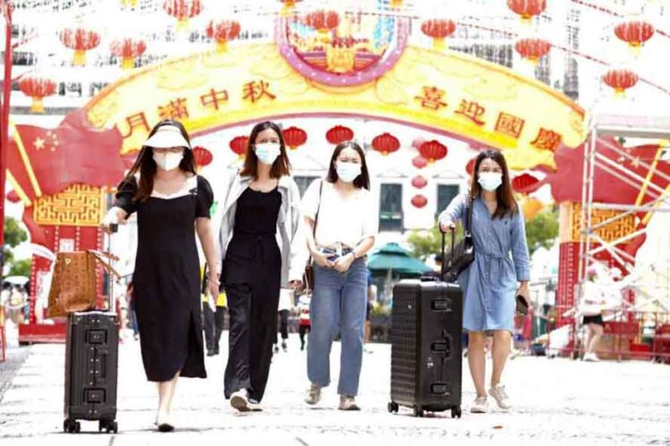 MGTO says 81,000 visitors arrived in Macau last week, highest total in months