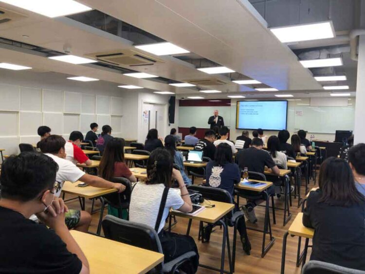 IAG does its bit for Macau CSR: lecturing to local students