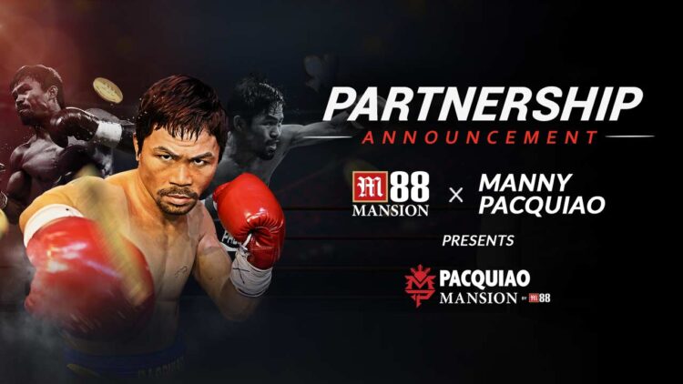 M88 Mansion announces Philippines boxing legend Manny Pacquiao as new brand ambassador