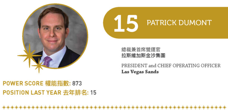 2022 Asian Gaming Power 50: Number 15 – Patrick Dumont