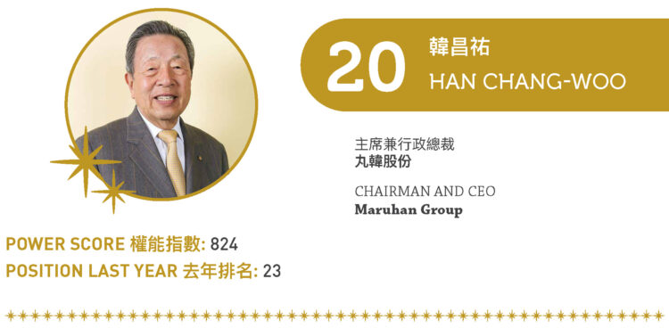 2022 Asian Gaming Power 50: Number 20 – Han Chang-woo