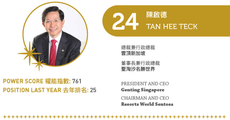 2022 Asian Gaming Power 50: Number 24 – Tan Hee Teck