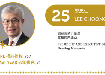 2022 Asian Gaming Power 50: Number 25 – Lee Choong Yan