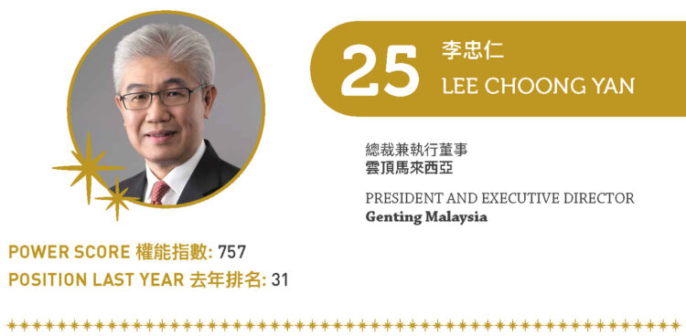 2022 Asian Gaming Power 50: Number 25 – Lee Choong Yan