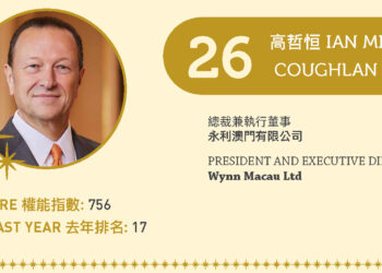 2022 Asian Gaming Power 50: Number 26 – Ian Michael Coughlan