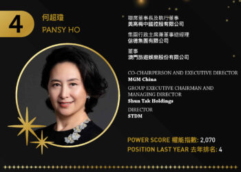 2022 Asian Gaming Power 50: Number 4 – Pansy Ho