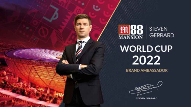 Liverpool legend Steven Gerrard joins M88 Mansion as World Cup 2022 Brand Ambassador