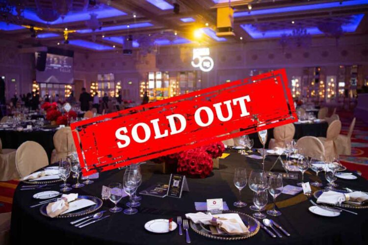 IAG’s first Philippines Asian Gaming Power 50 Black Tie Gala Dinner sold out!