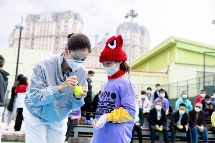 SJM invites tennis great Li Na to Macau Community Tennis Clinic alongside Macau Special Olympics athletes