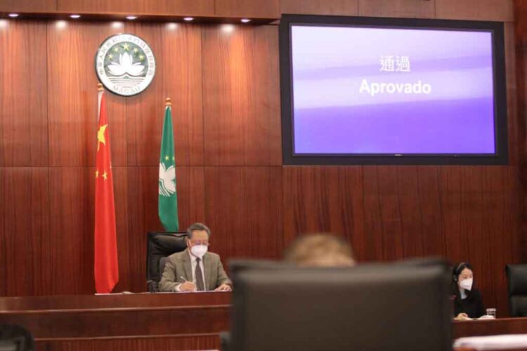Junket Law passed by the Macau Legislative Assembly