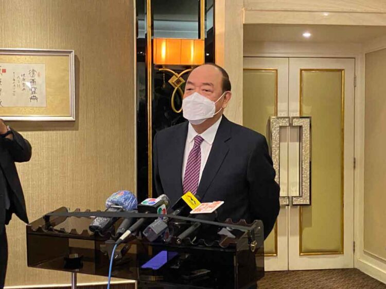 Chief Executive Ho Iat Seng confident Macau GGR will reach MOP$130 billion this year