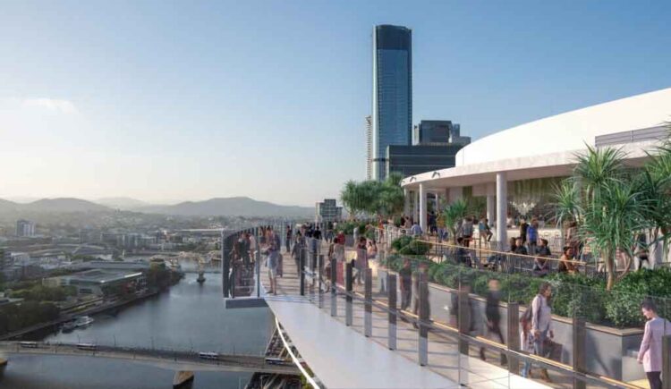 Star unveils artistic images of Sky Deck at Queen’s Wharf Brisbane