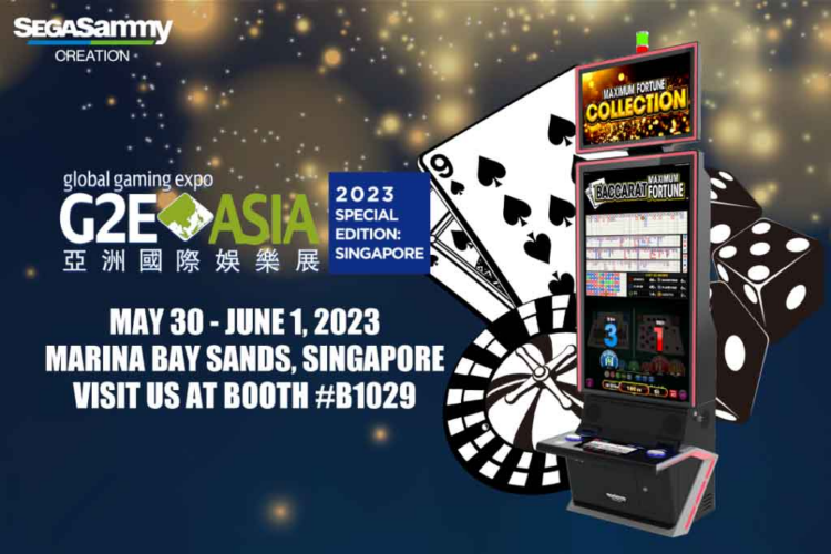 Sega Sammy Creation to unveil Standalone Multi ETG Maximum Fortune Collection at G2E Asia in Singapore