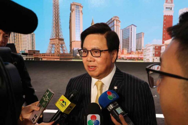 Dr Wilfred Wong: Macau government currently assessing Sands China’s Q1 tax reduction for attracting foreign players