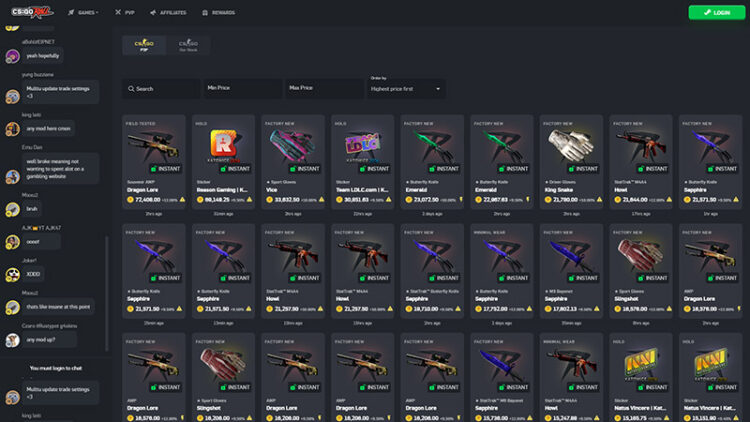 Online gaming company Feral Holdings issued warning for providing Australians access to casino-style online games via “skins” exchange