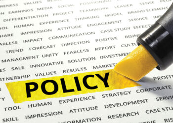 We need to talk about policies