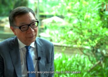 Galaxy Vice Chairman Francis Lui explains the company’s plans for a high-tech amusement park at Galaxy Macau