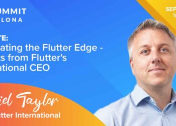 Flutter CEO Dan Taylor named Keynote Speaker at September’s SBC Barcelona