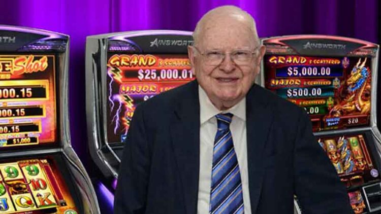 Len Ainsworth, founder of slot machine giants Aristocrat and Ainsworth, turns 100