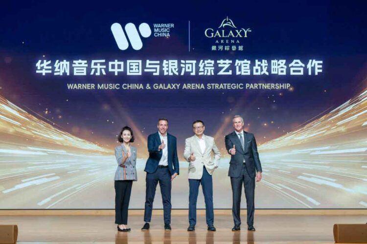 Galaxy Arena enhances content via strategic partnership with Warner Music China