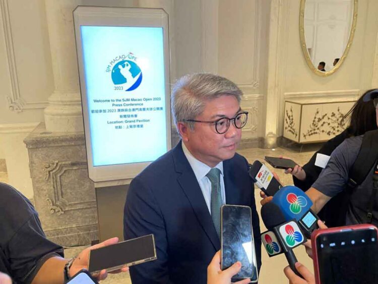 Applications via Macau referral mechanism for potential sports and cultural projects still in single digits