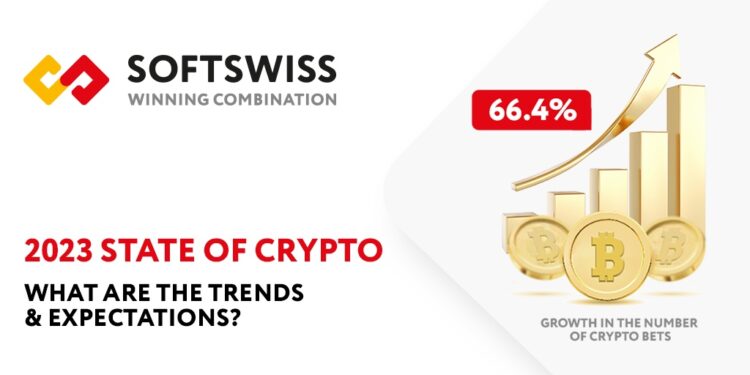 SOFTSWISS study finds slower growth in crypto versus fiat currency use in online casinos through September 2023