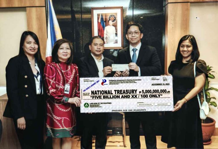 PAGCOR’s full year remittance to national treasury reaches US$125 million