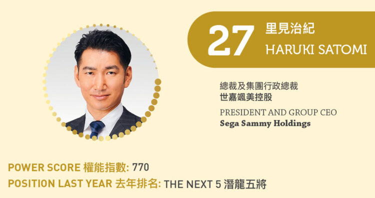 2023 Asian Gaming Power 50: Number 27 – Haruki Satomi