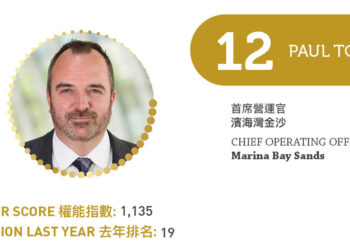 2023 Asian Gaming Power 50: Number 12 – Paul Town