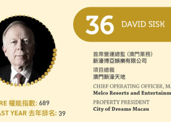 2023 Asian Gaming Power 50: Number 36 – David Sisk