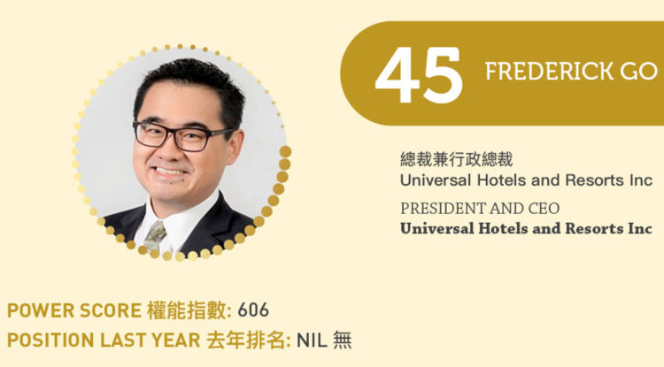 2023 Asian Gaming Power 50: Number 45 – Frederick Go