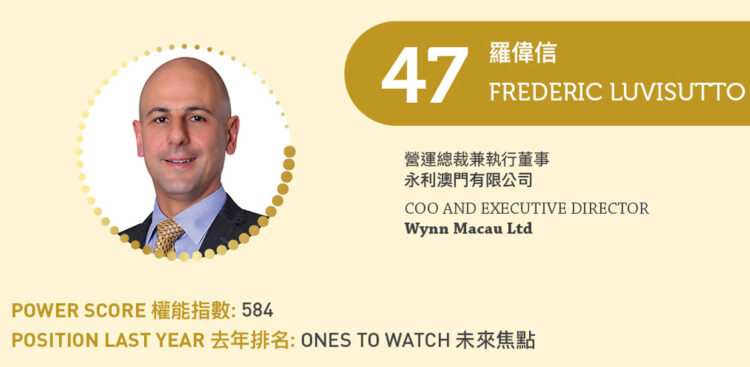 2023 Asian Gaming Power 50: Number 47 – Frederic Luvisutto